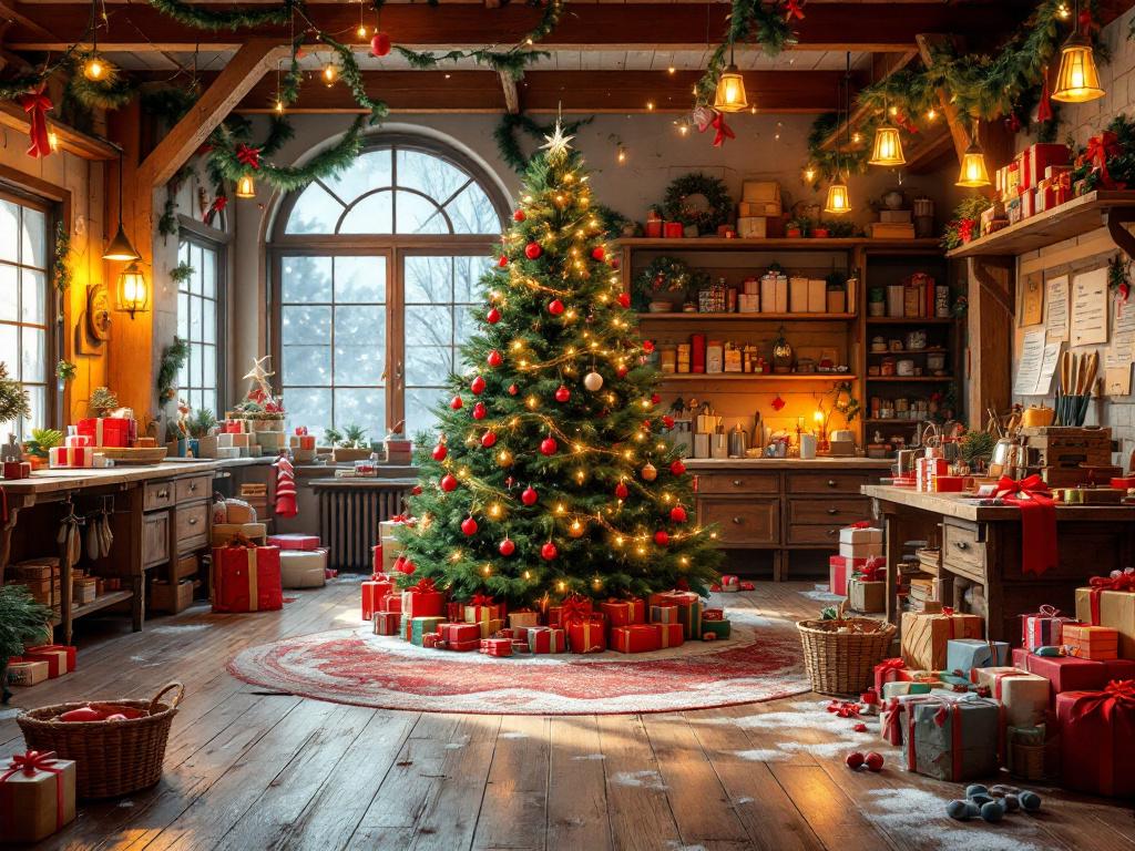 A warm, magical room