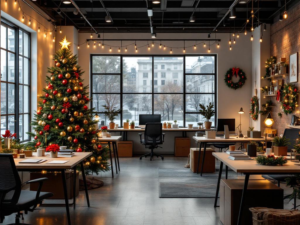 A modern, professional office